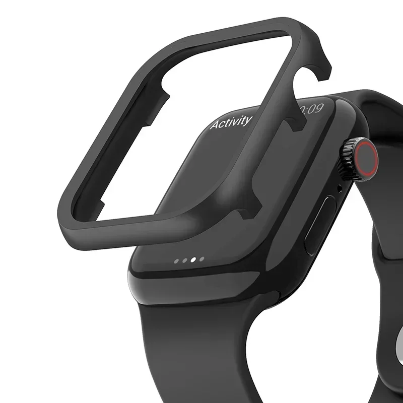 Voor iWatch SE Serie 10 9 8 7 - Metal Bumper Aluminum Frame Case recensie en prijs