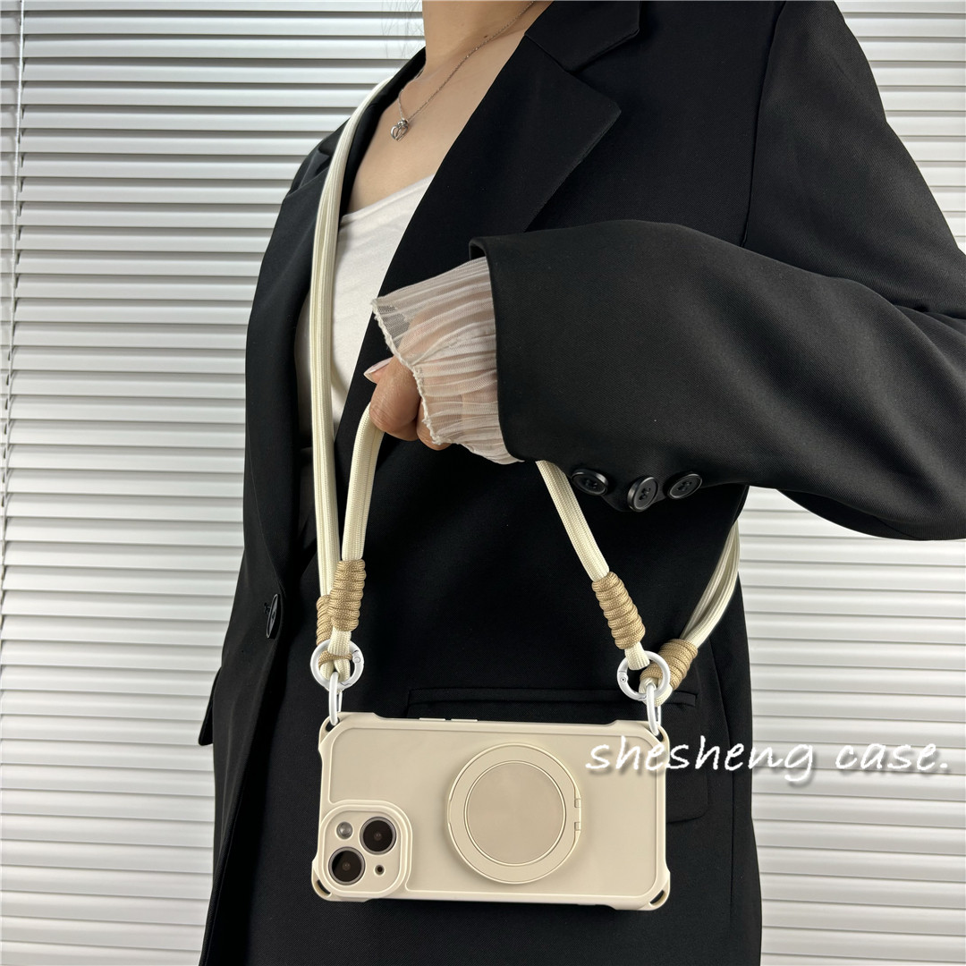 Crossbody Lanyard-telefoonhoes - Matte Hard Pc Back Case recensie en prijs