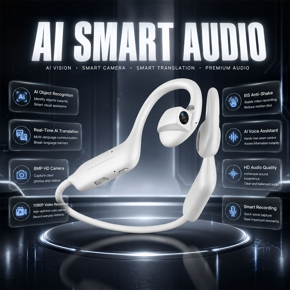NIEUWE 1080P UHD Bluetooth-oor - Earphones recensie en prijs