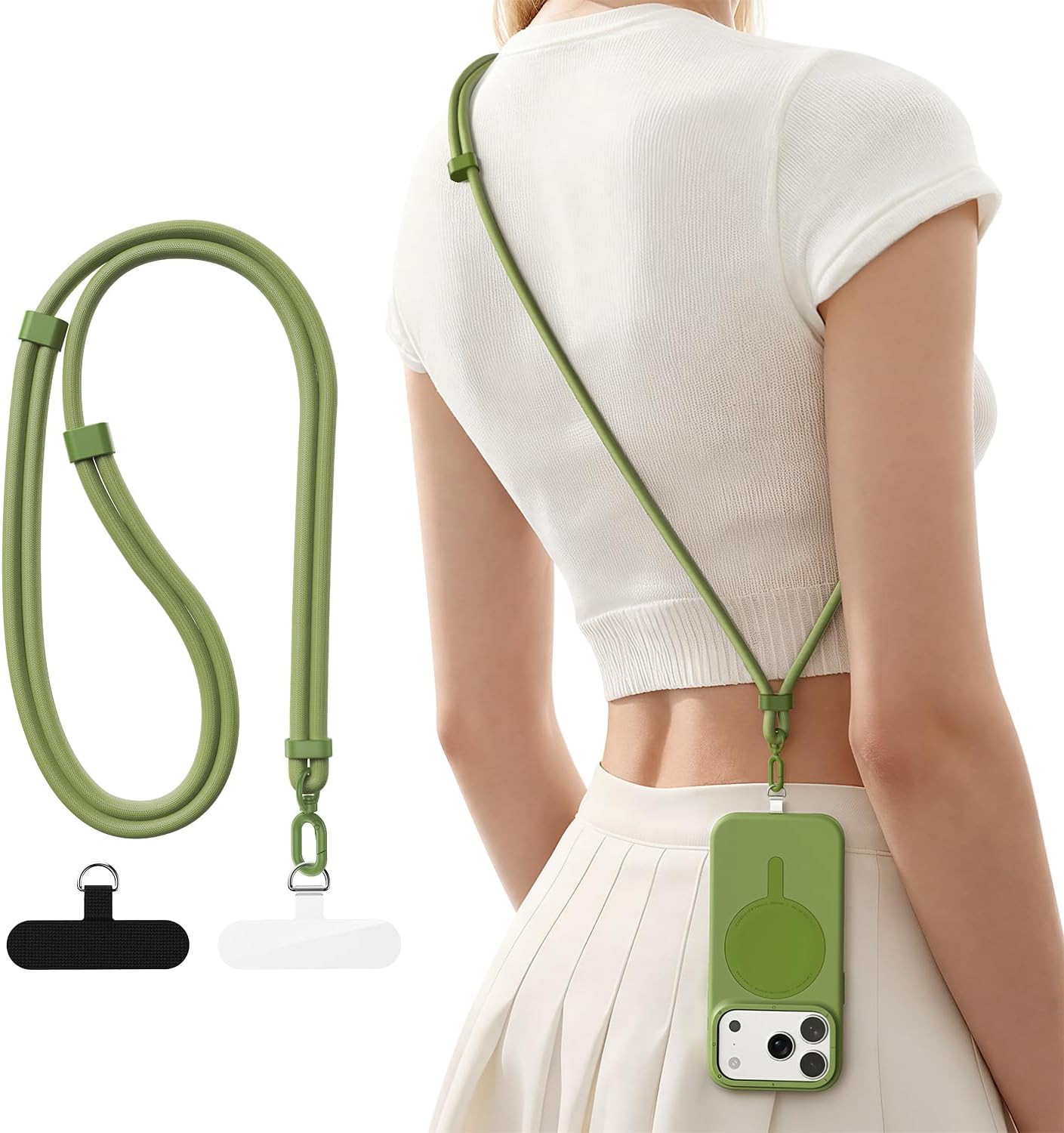 Telefoonkoord crossbody met 2 - Crossbody Lanyard Neck Strap Case recensie en prijs