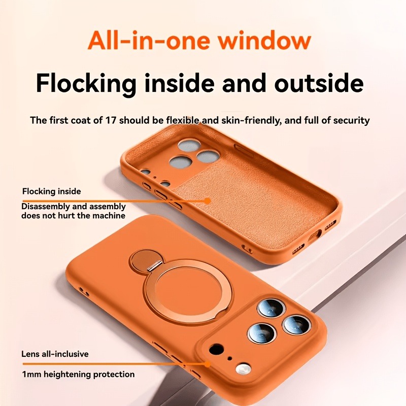 360° Magnetische Stand Vloeiba - Liquid Silicone Magnetic Phone Case recensie en prijs