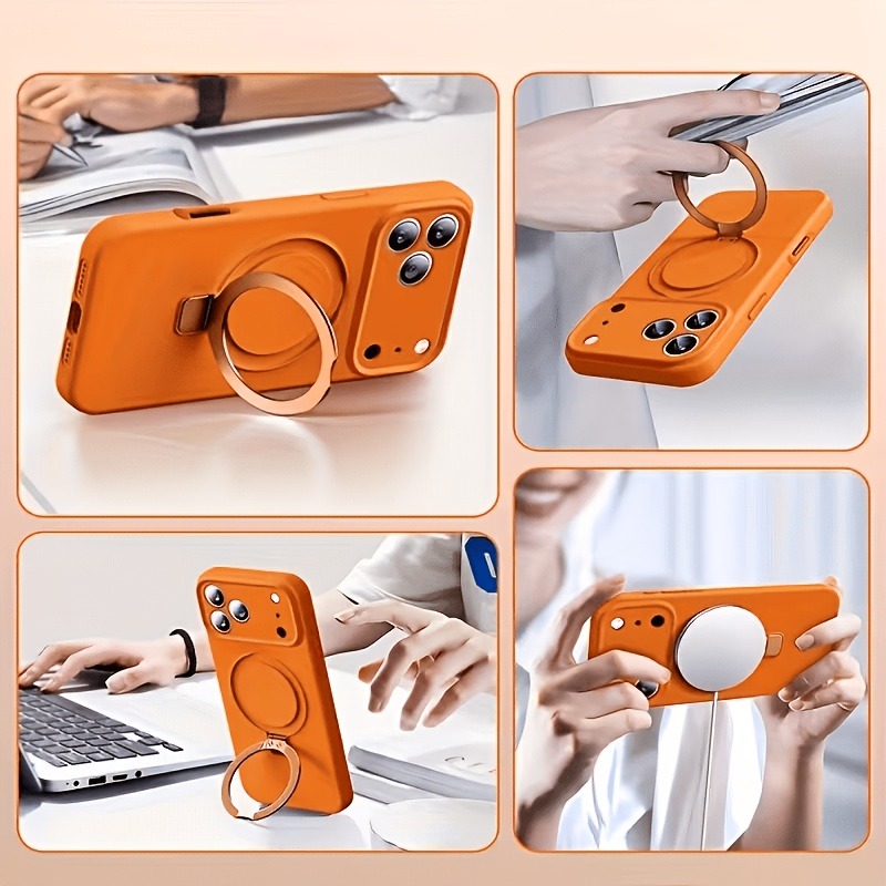360° Magnetische Stand Vloeiba - Liquid Silicone Magnetic Phone Case recensie en prijs