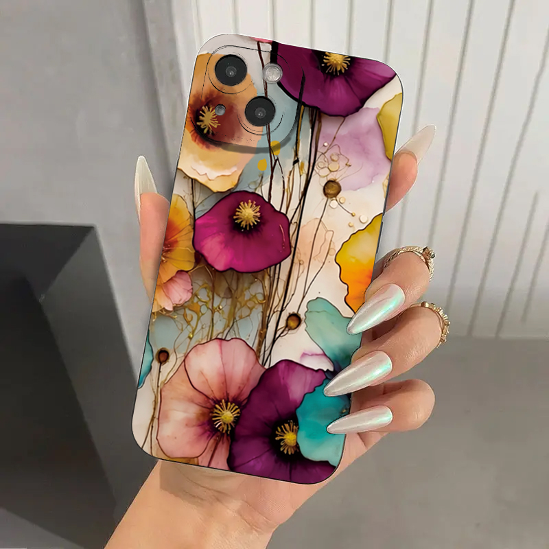 Vintage bloemenpatroon zachte  - Vintage Floral Pattern Soft Case recensie en prijs