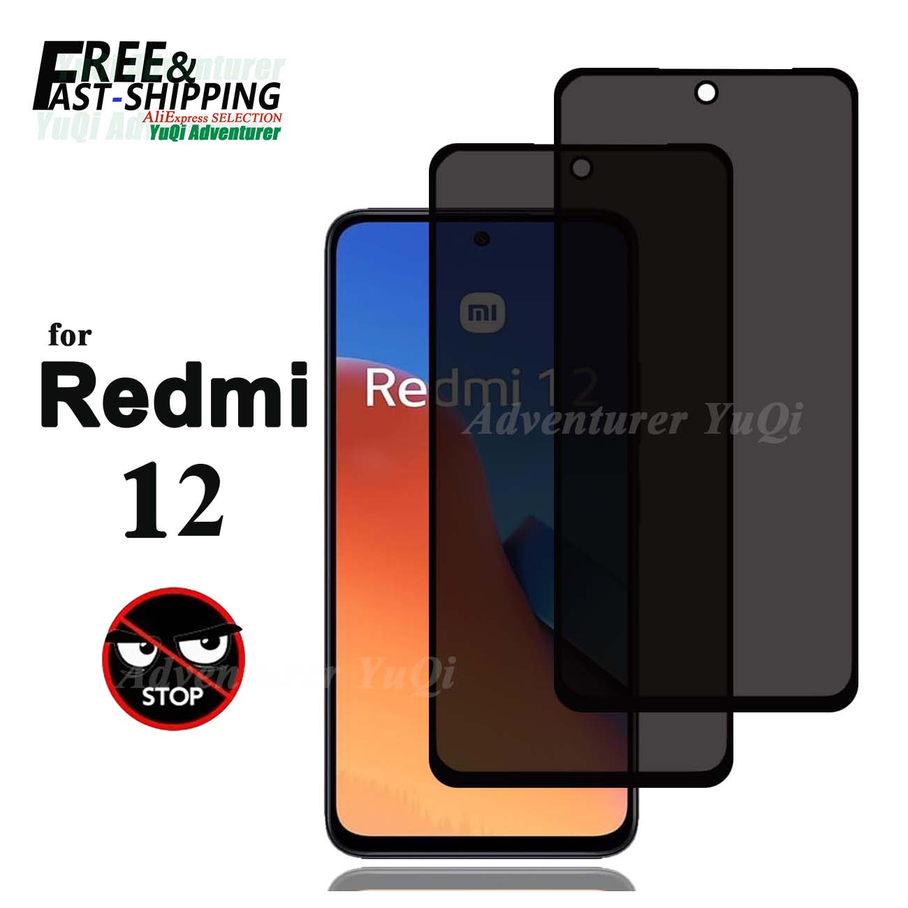 Anti-spionage schermbeschermer - Anti Spy Privacy Glass Case recensie en prijs