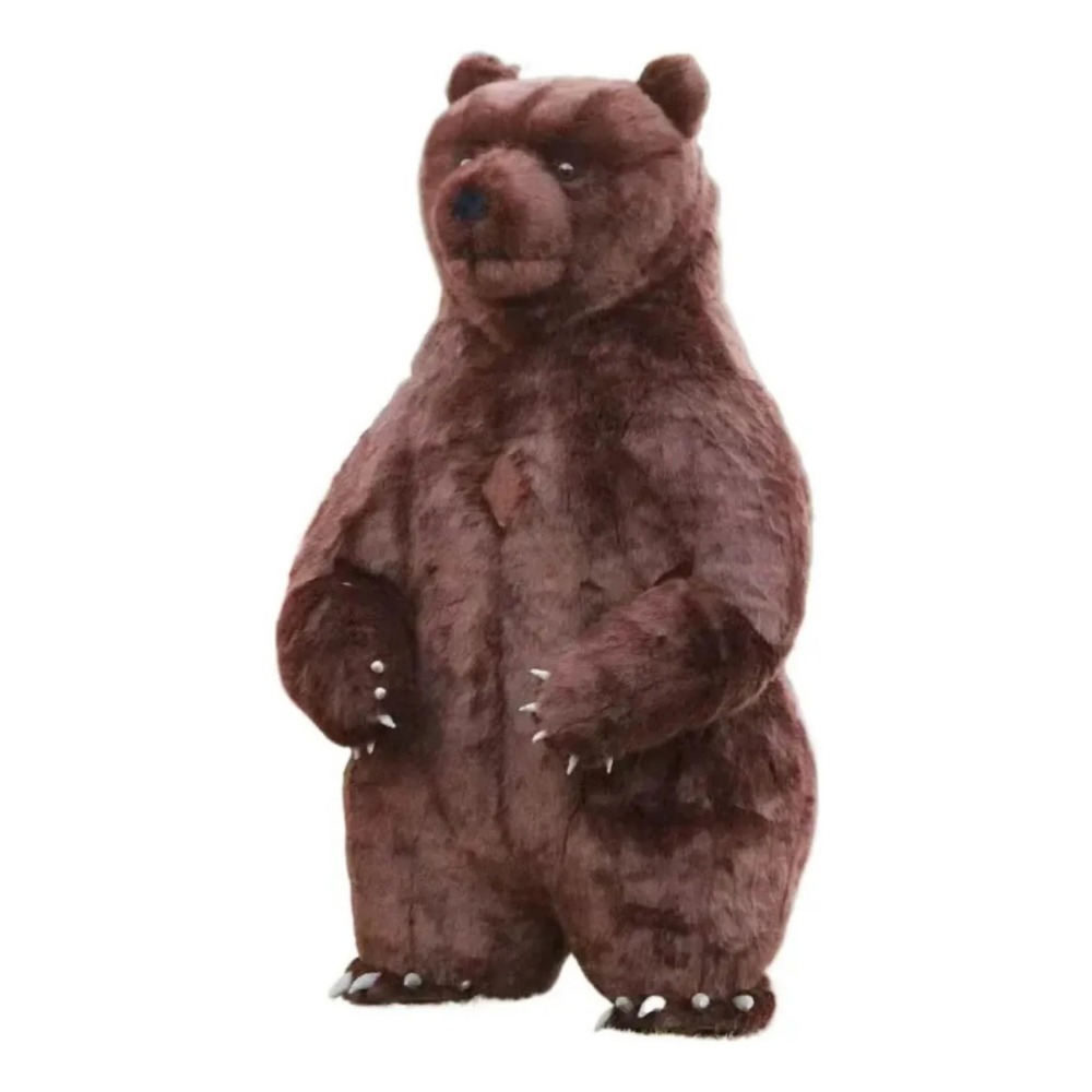 Opblaasbaar bruin beer mascott - Chargers recensie en prijs