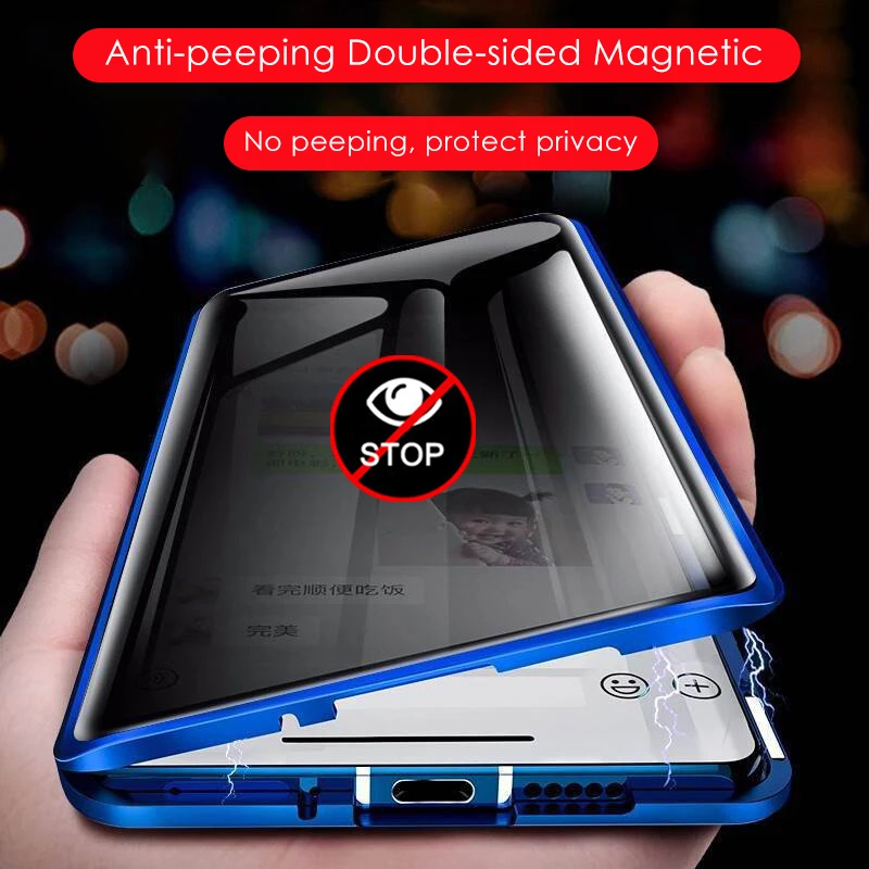 Privacy telefoonhoesjes van me - Anti Spy Privacy Glass Case recensie en prijs
