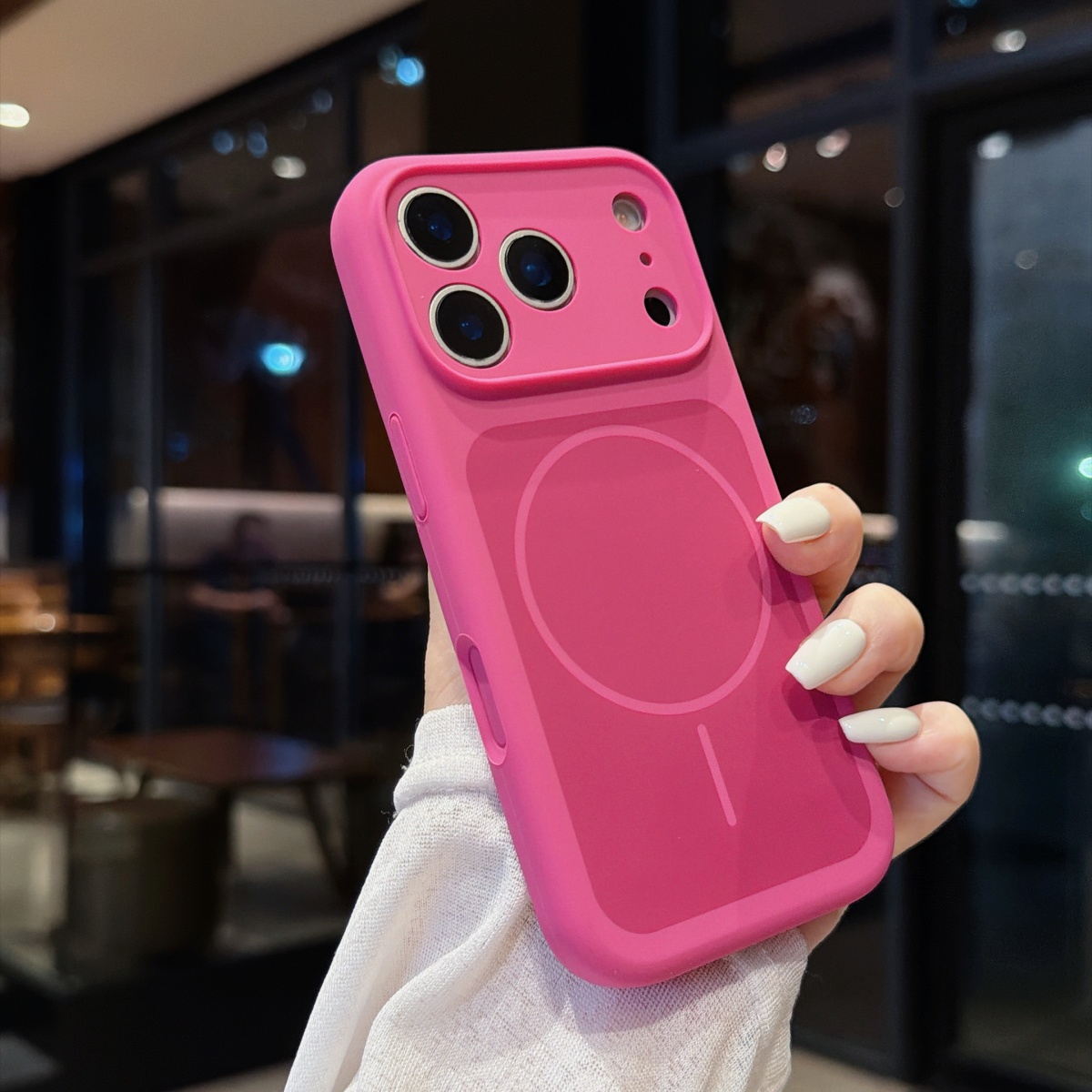 Nieuwe officiële vloeibare sil - Liquid Silicone Magnetic Phone Case recensie en prijs