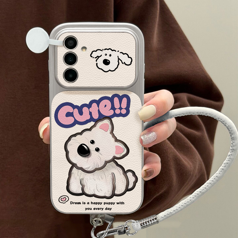 Schattig Cartoon Honden Lanyar - Cute Cartoon Wrist Strap Silicone Case recensie en prijs