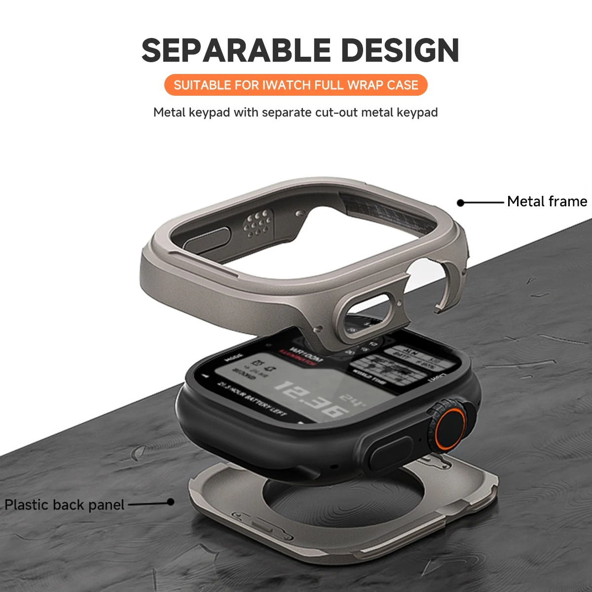 Metalen behuizing voor Apple W - Metal Bumper Aluminum Frame Case recensie en prijs