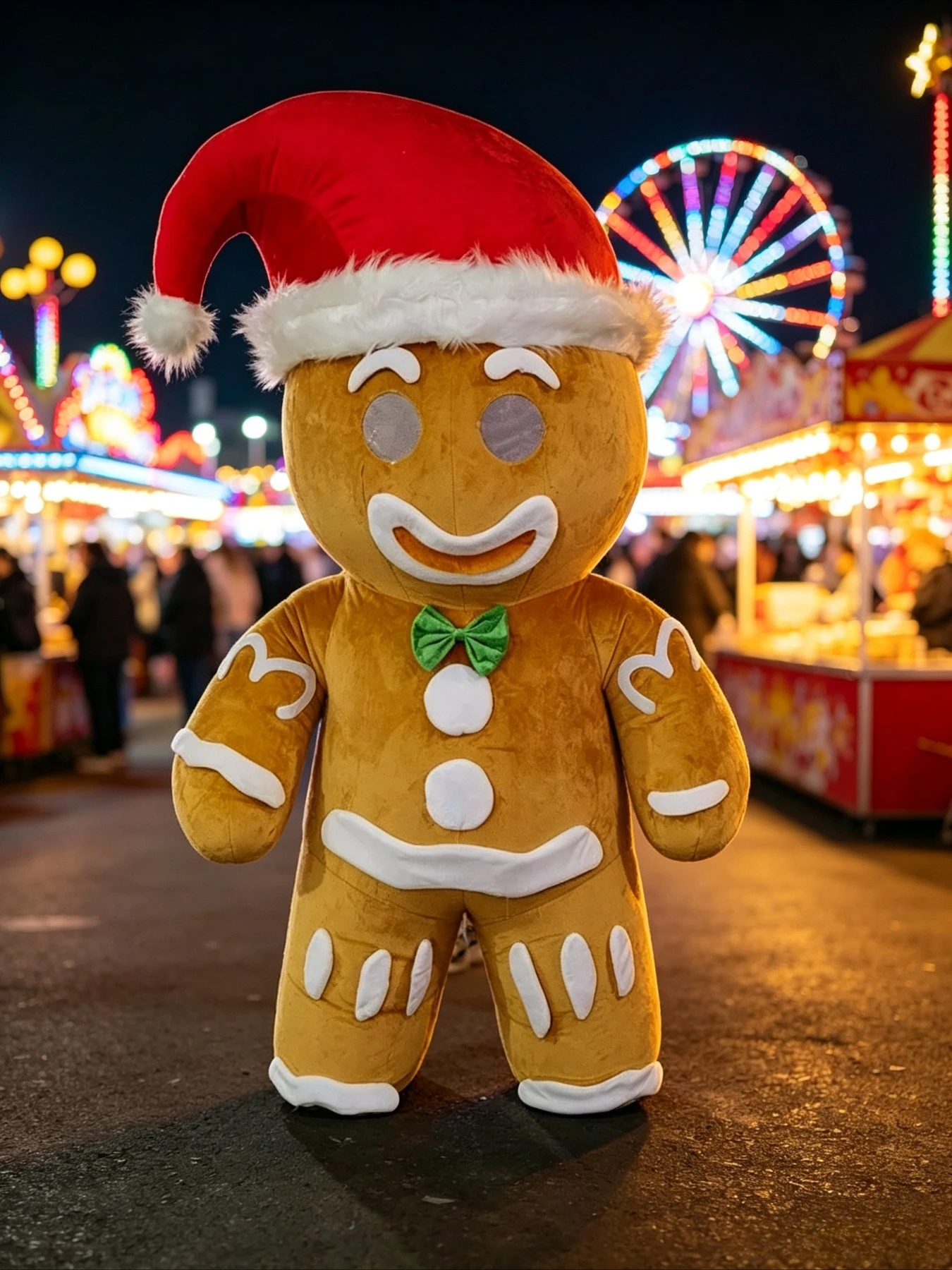 Opblaasbaar Gingerbread Man-ko - Chargers recensie en prijs