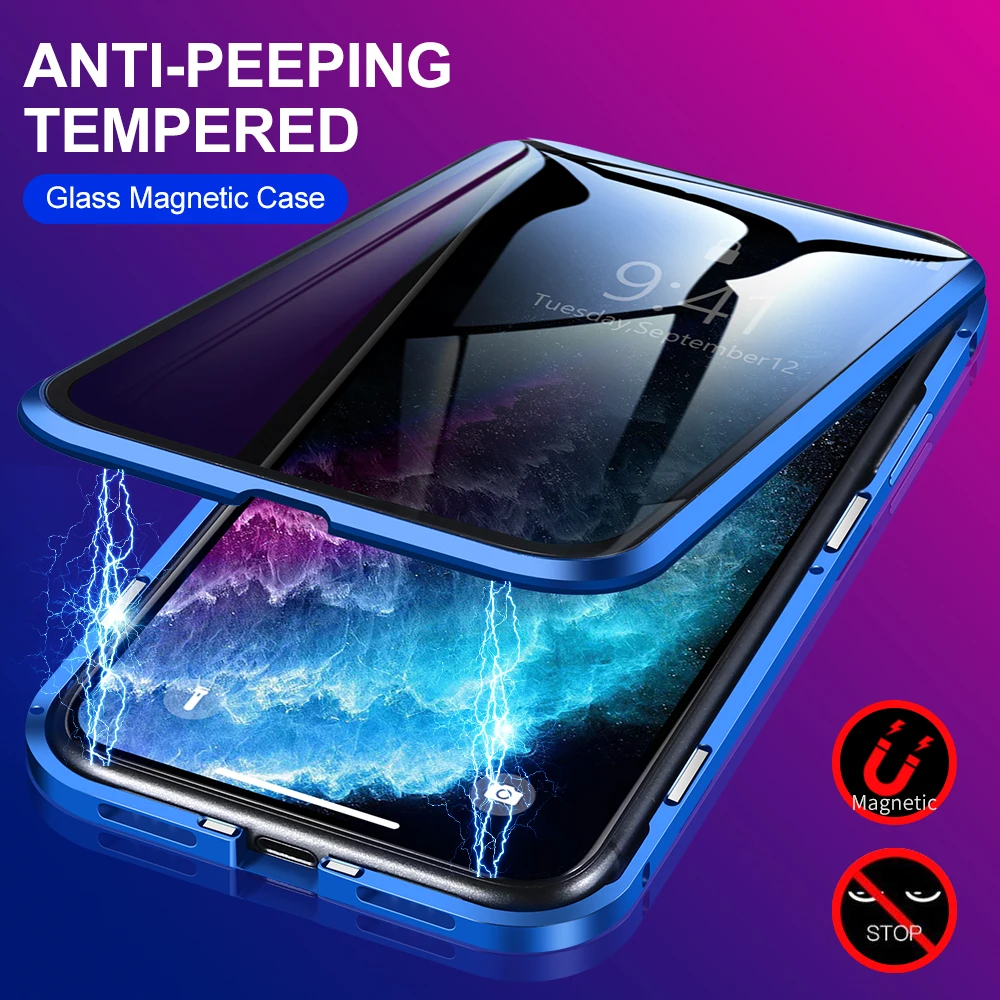 Privacybeschermende magnetisch - Anti Spy Privacy Glass Case recensie en prijs