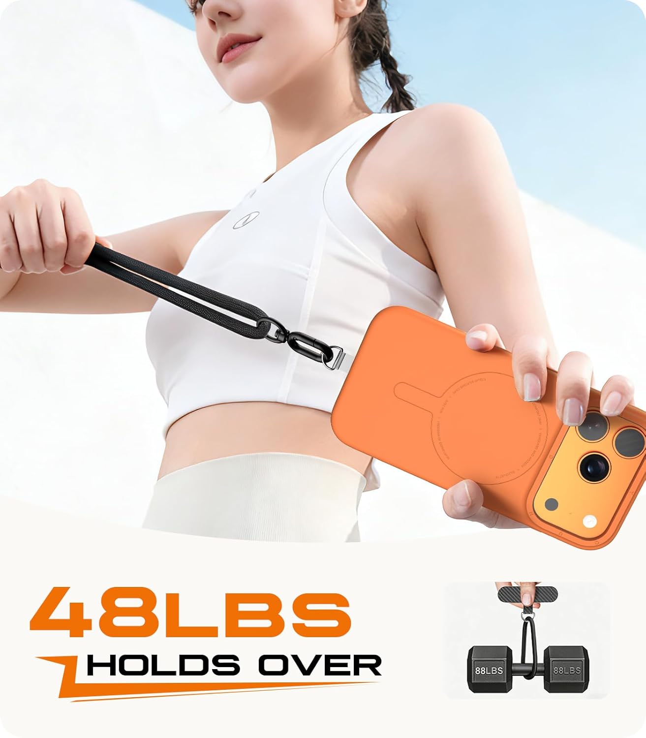 Telefoonkoord crossbody met 2  - Crossbody Lanyard Neck Strap Case recensie en prijs