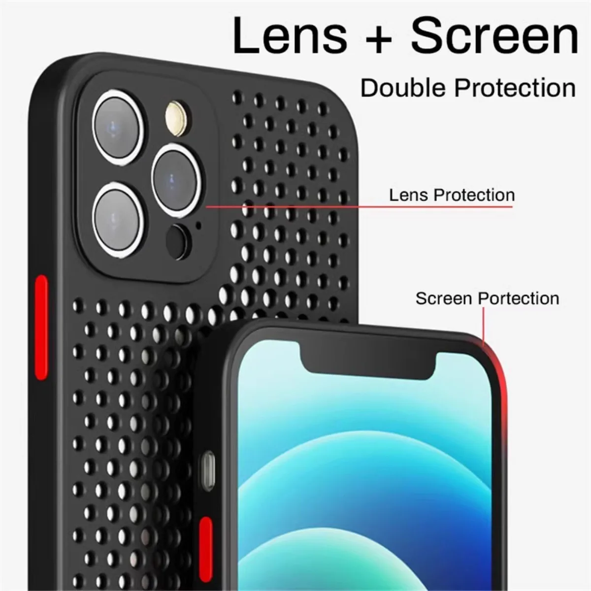 Warmteafvoer Koeling Telefoonh - Heat Dissipation Mesh Breathable Case recensie en prijs